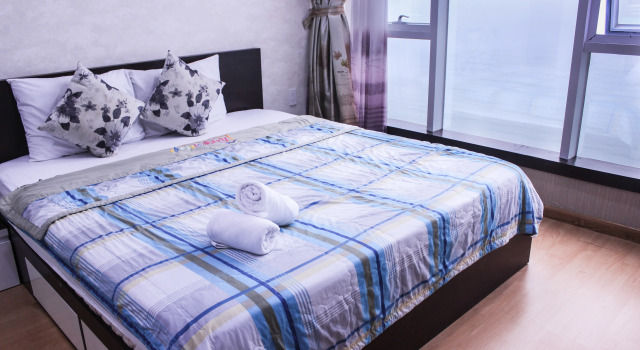 Семейный номер Standard с красивым видом из окна Gold Ocean Apartment Nha Trang
