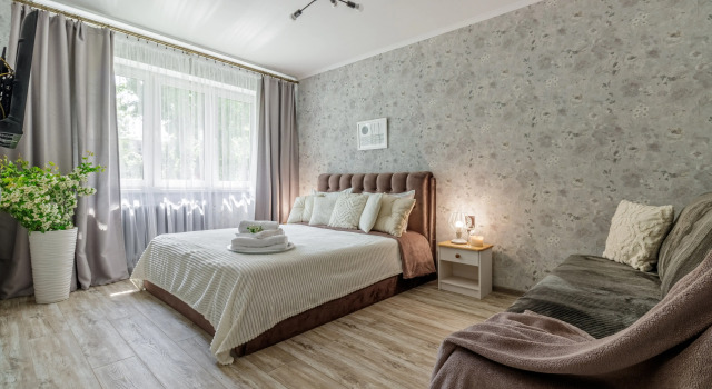 Flat Apartamenty Na Popovicha, Buchen Sie Ferienwohnung Hrodna 