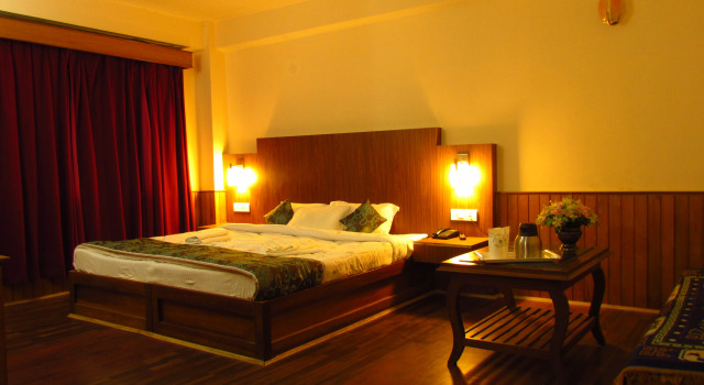Номер Deluxe с красивым видом из окна Отель Jain Group Hotel Sonamchen Pelling