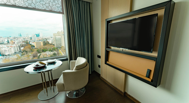 Двухместный номер Corner с видом на город The Marmara Taksim