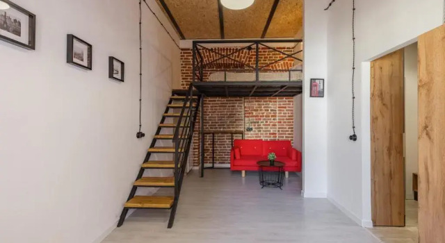 Квартира Толстой Loft, Забронировать Апартаменты/квартира Недорогие отели Тулы, рядом с Тульский областной краеведческий музей, недорого
