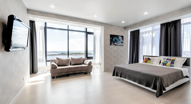 Atlantis Na 17 Etazhe Apartments, Book Apartment Hotels in Kirovsky district with Parking, Parking