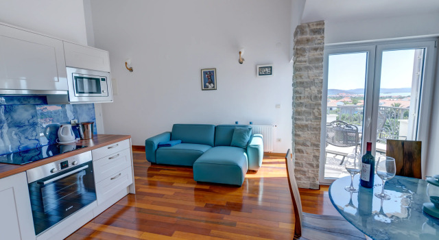 Апартаменты с 2 комнатами с балконом Villa Kos Murter Apartments
