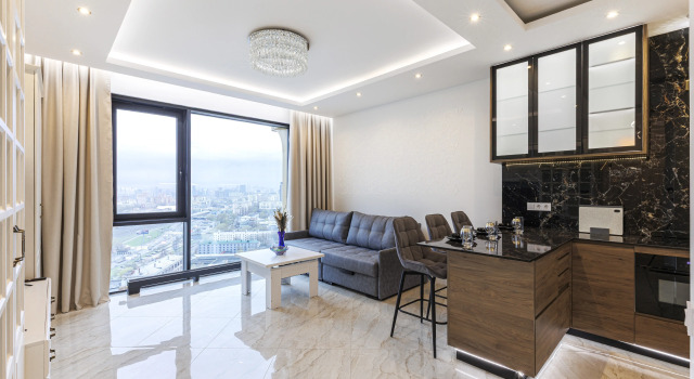 Panoramnaya Kvartira S Vidom Na Moskvu Apartments, Rezerwuj Apartament Moskwa Rosja