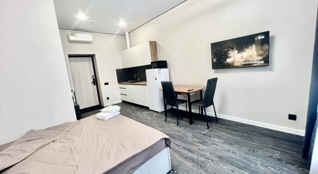 22.4m2 V Tsentre So Svoyej Zonoy Otdykha Na Ulitse Flat, Prenota Appartamento Hotel a Tatarstan con parcheggio, Parcheggio