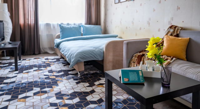 Двухместные апартаменты с балконом Апартаменты ComfortHomes Малый Краснопрудный тупик 2