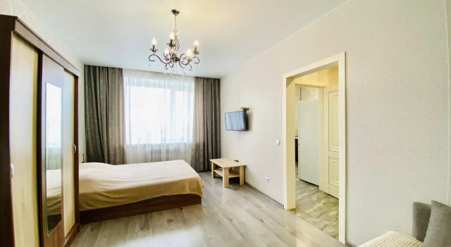 Апартаменты c 1 комнатой с балконом и с видом на город Apartments on str. Kuybisheva, bld. 59