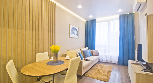 Dvukhkomnatnaya Flat, Rezervovat Apartmán Hotely v ZAO Area s parkováním, Parkování