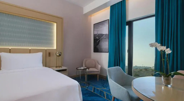 Standardowy pokój z widokiem na miasto Maani Muscat Hotel & Suites
