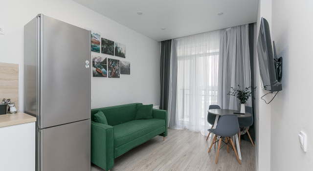 1-Komnatnya Na Krasnooktyabryskaya 16k1 Flat, Prenota Appartamento Tjumen' 