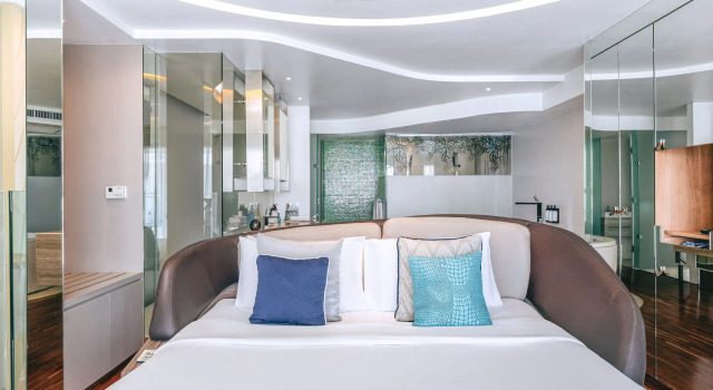Двухместный люкс Grand Baraquda Loft с видом на город Hotel Baraquda Heeton Pattaya by Compass Hospitality