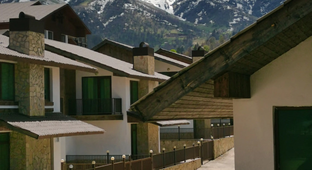 Cottage con balcone e con vista The Valley Bakuriani