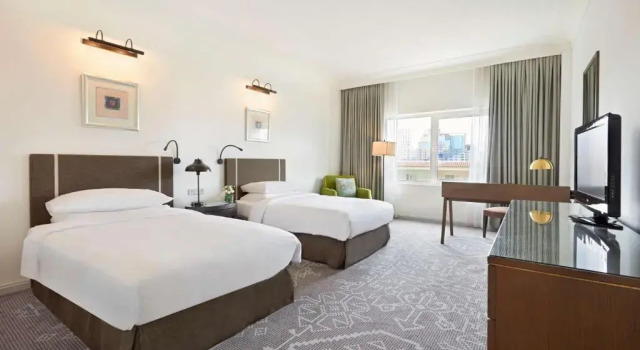 Клубный люкс с балконом и с красивым видом из окна Отель Hyatt Regency Baku