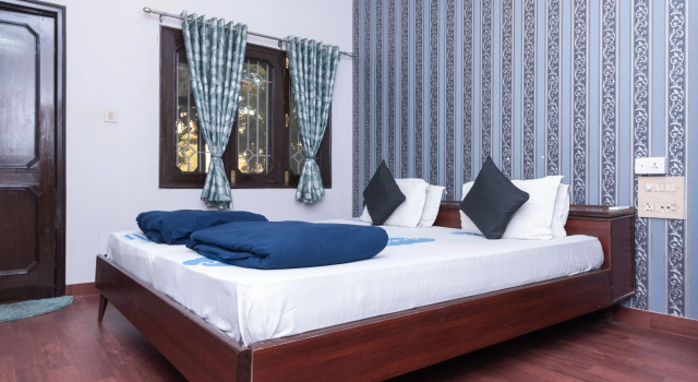 Двухместный номер Deluxe с балконом Hoztel Jaipur