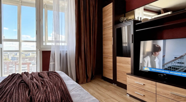 Vidovaya Na 25 Etazhe Flat, Reserva ahora Apartamento Hoteles en Krasnoyarsk con aparcamiento, Aparcamiento