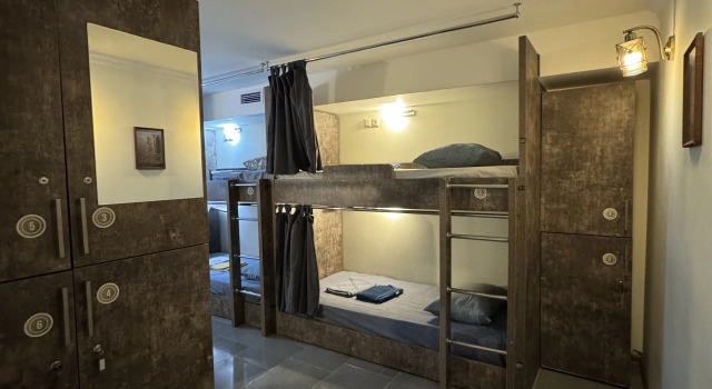 Кровать в общем номере Хостел Voyage