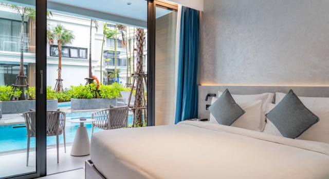 Двухместный номер С доступом к бассейну Premier Курортный Отель Kora Beach Resort Phuket