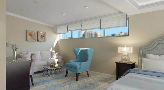 Двухместный Junior Suite с видом на парк Отель Маrinа Yacht
