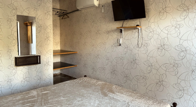 Habitación doble Estándar con balcón y con vista Semeyny Dvorik Guest house