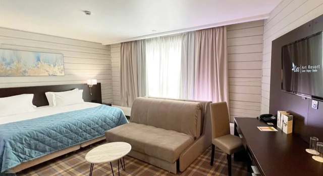 Двухместный номер Deluxe Загородный отель LES Art Resort