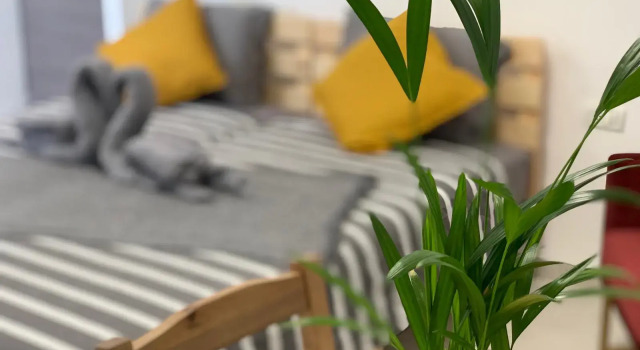 Двухместная студия с красивым видом из окна Гостевой дом Maya Luxury