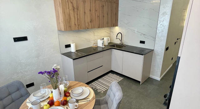 Двухместный люкс с балконом и с красивым видом из окна Квартира Comfort Home Ufa