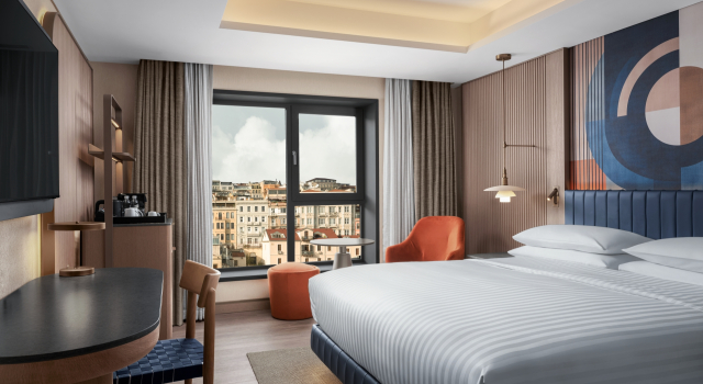 Двухместный номер Deluxe с видом на город Delta Hotels by Marriott Istanbul Karakoy