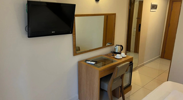 Трёхместный номер Standard с балконом и с видом на сад Fethiye Park Hotel