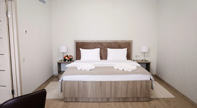 Doppel Suite 2 Schlafzimmer mit Balkon und mit Meerblick Park Hotel Aluston