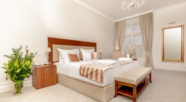 Deluxe Doppel Zimmer mit Stadtblick Hotel Le Premier