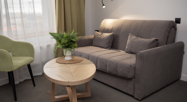 Suite с красивым видом из окна Апарт-отель Sky Garden