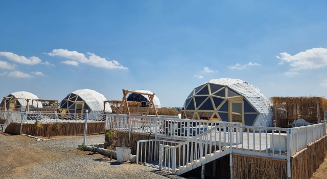 Номер Deluxe с красивым видом из окна Глемпинг Zugulba Campground by Glam Beach Baku