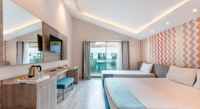 Номер Standard с балконом и с видом на окрестности Dosinia Luxury Resort-Ultra All Inclusive