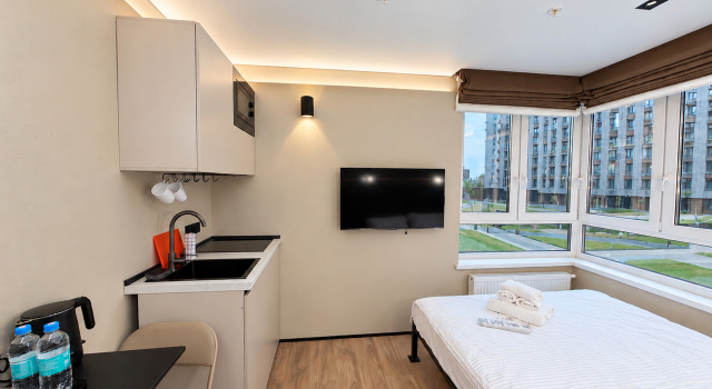 Dvukhmestnaya Dizaynerskaya Studiya Apartments, Reserva ahora Apartamento Hoteles en Moscú con aparcamiento, Aparcamiento