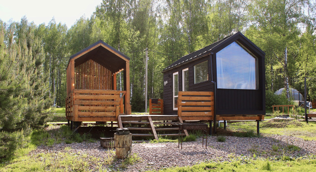 Двухместный Barn Small Глэмпинг Rich Life Village
