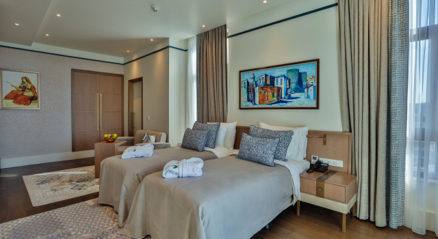 Двухместный номер Superior с балконом и с красивым видом из окна Dreamland Golf Hotel Baku