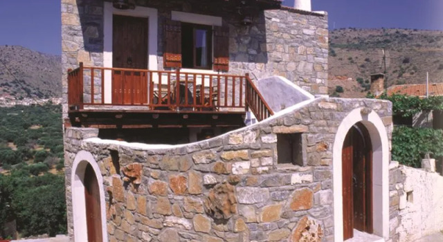 Апартаменты c 1 комнатой с балконом и с красивым видом из окна Апартаменты The traditional homes of Crete