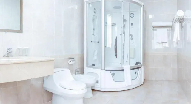 Suite 1 camera da letto con vista sul giardino Fude Hotel