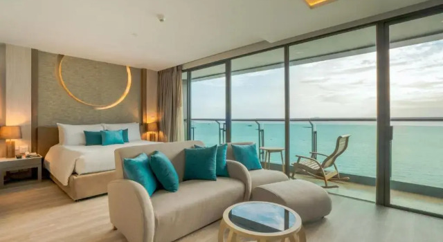 Двухместный люкс Dara с видом на море Cape Dara Resort