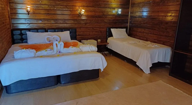 Бунгало с красивым видом из окна Angels Garden Hotel