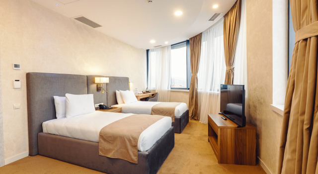 Двухместный номер Deluxe с видом на город Meta Business Hotel By King David