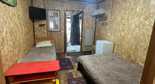 Трёхместный номер Comfort с видом на горы База отдыха Огонёк