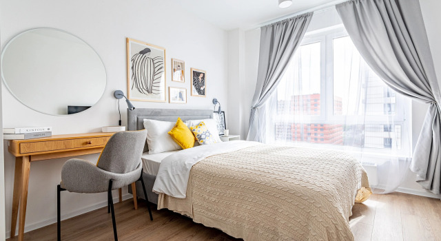 Studio Apartment with Kitchen, Rezerwuj Apartament UAO Area Moskwa