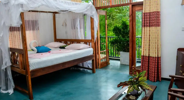 Двухместный номер Superior с балконом и с красивым видом из окна Hotel Bay Watch Unawatuna
