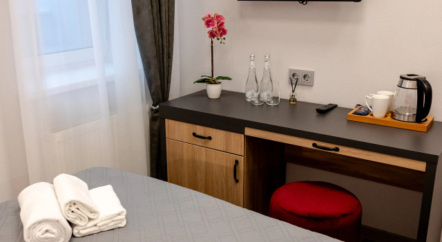 Klasický Dvoulůžkový s manželskou postelí pokoj Dubos Hotel