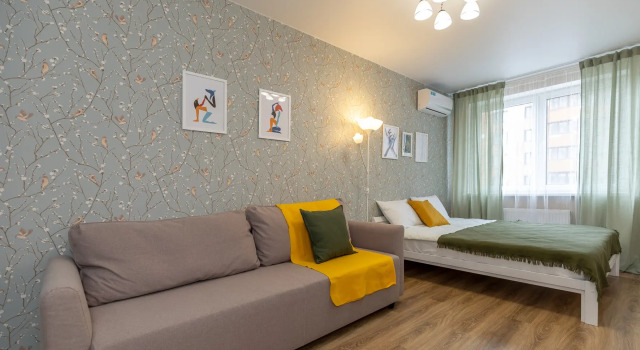 Двухместный номер Standard с балконом и с видом на внутренний двор Апартаменты Cozy Home