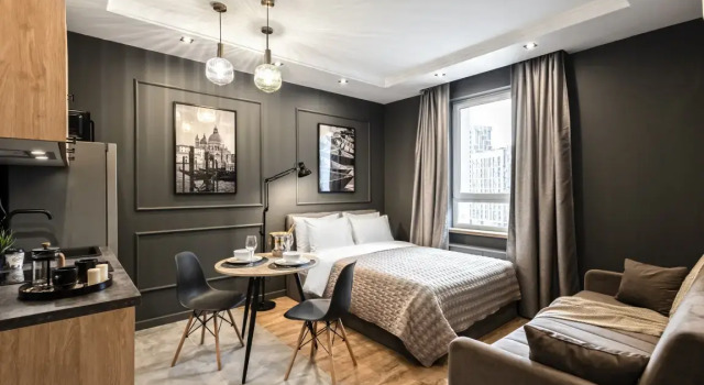 Апартаменты с Видом на Город Elite Apartments