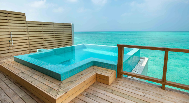 Двухместная вилла Water с бассейном Fushifaru Maldives