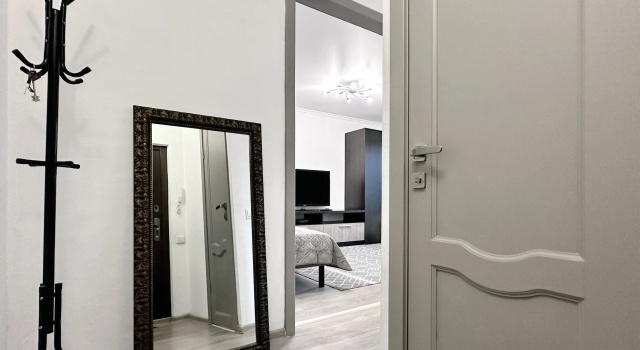 Апартаменты c 1 комнатой с балконом Апартаменты PrussApart - Кристал - в Самом Центре у Озера
