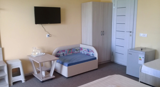 Трёхместный номер Comfort с балконом Гостевой дом Добрый Бобр